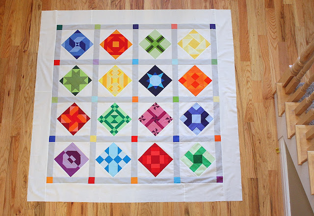 Virtual Quilting Bee - Sashing and Borders - Diary of a Quilter - a quilt blog