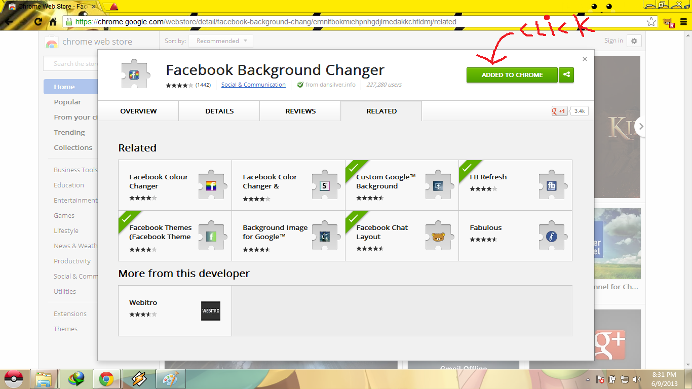 Ganti Wallpaper Google Chrome | tutorial ganti background facebook di google chrome Ganti Wallpaper Google Chrome | tutorial ganti background facebook di google chrome