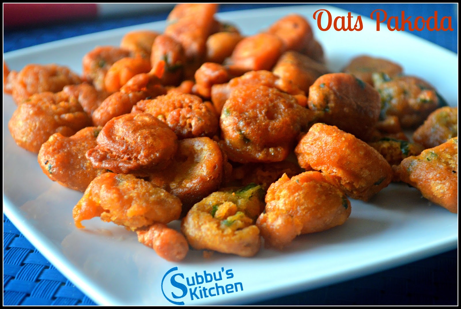Oats Pakoda Oats Pakoda