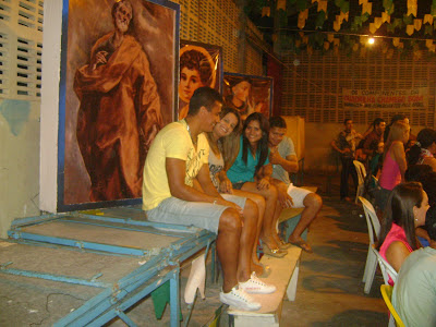 Emerson Leonardo do Sergipe, esteve com a namorada e amigos no SECAF