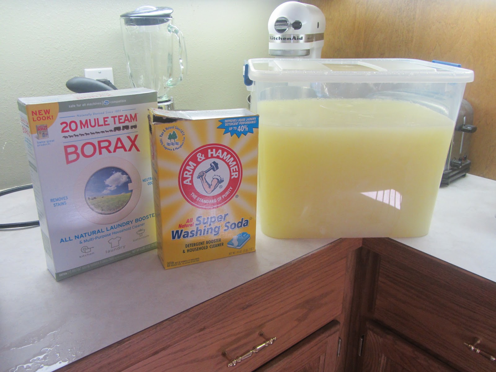 Gabrielle Meyer Homemade Liquid Laundry Detergent (.01 a Load)