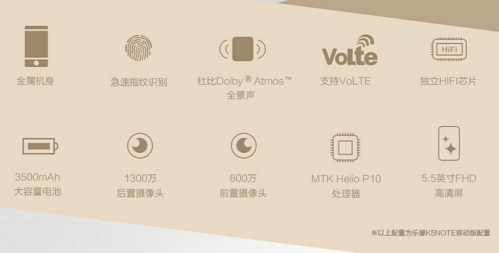 Lenovo K5 Note