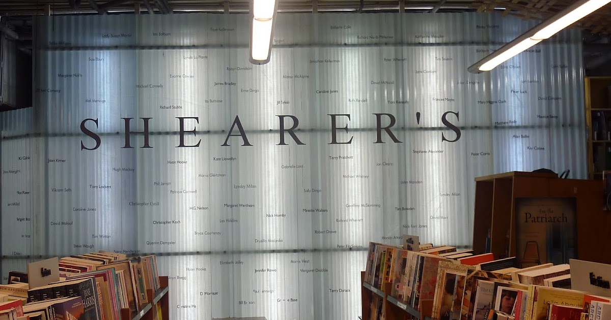 Shearer's Books Blog National Day Saturday August 20