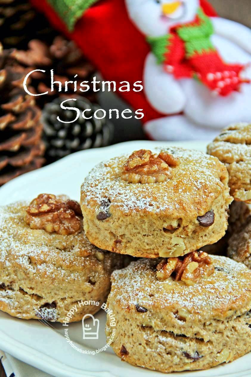 Happy Home Baking: Christmas Scones