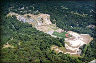 Aerial view of Athertyn at Haverford Reserve