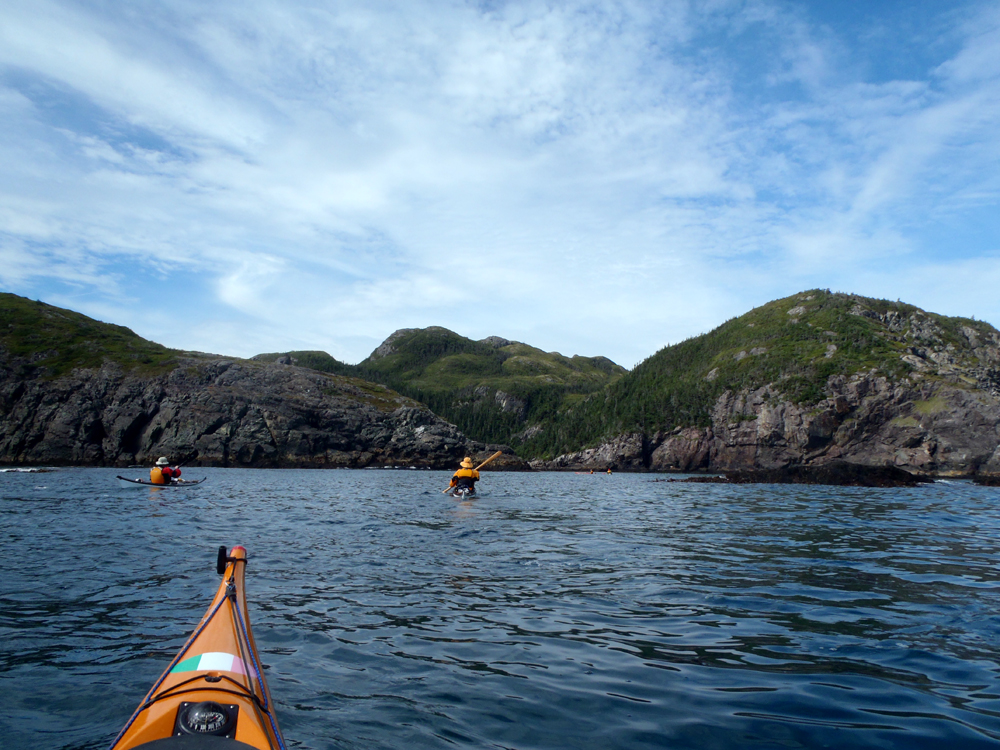 My Newfoundland Kayak Experience Placentia Bay 2015 Straight through the channel to Toslow