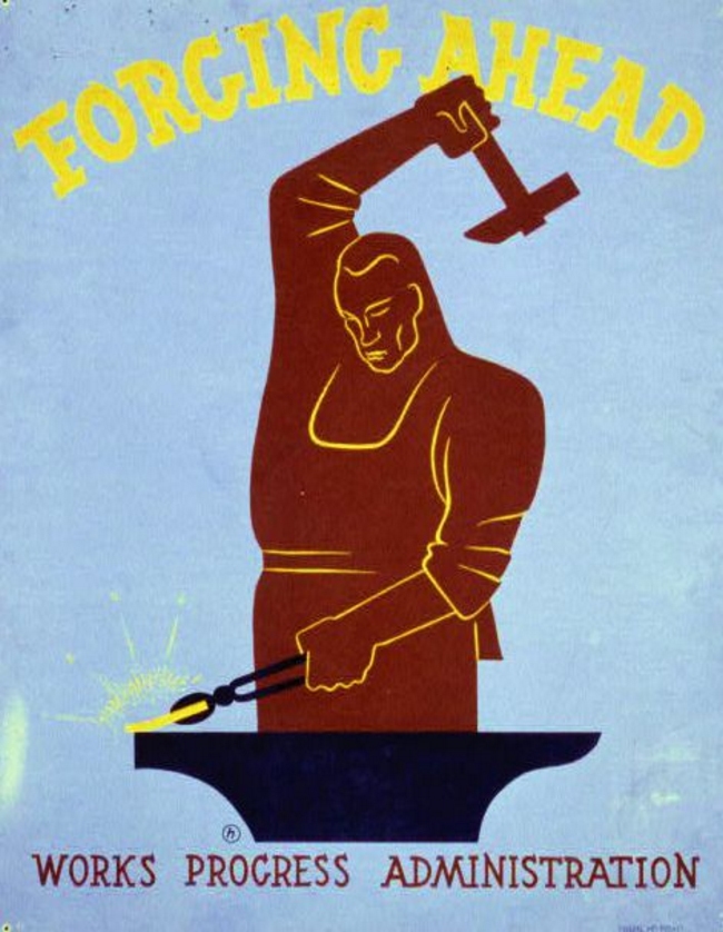 Flares into Darkness WPA posters