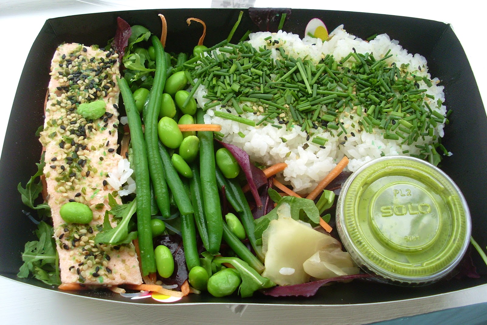 I Will Eat London Misomarinated rare salmon box, Itsu