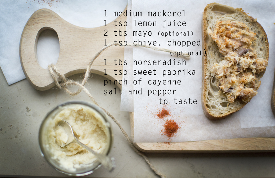 Everyday Emotion Smoked Mackerel. Paste. Saturday breakfast.