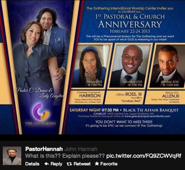 pastor anniversary flyer