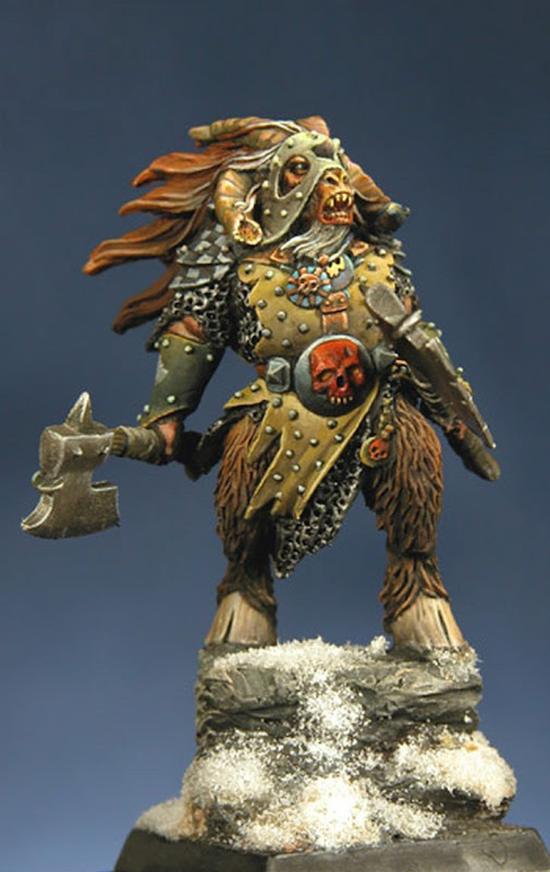 Expertly painted Beastmen Lord