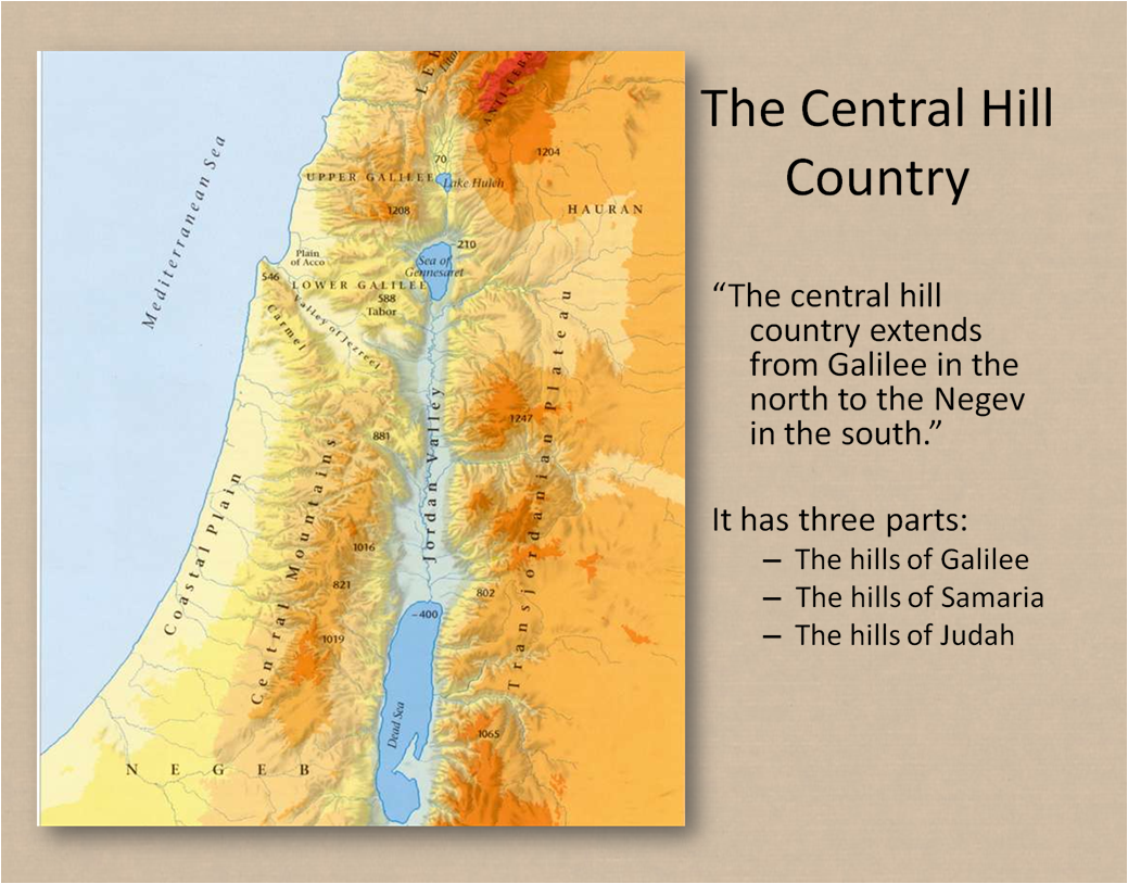 Contemplatives in the World Lecture Four Geography The Land of the