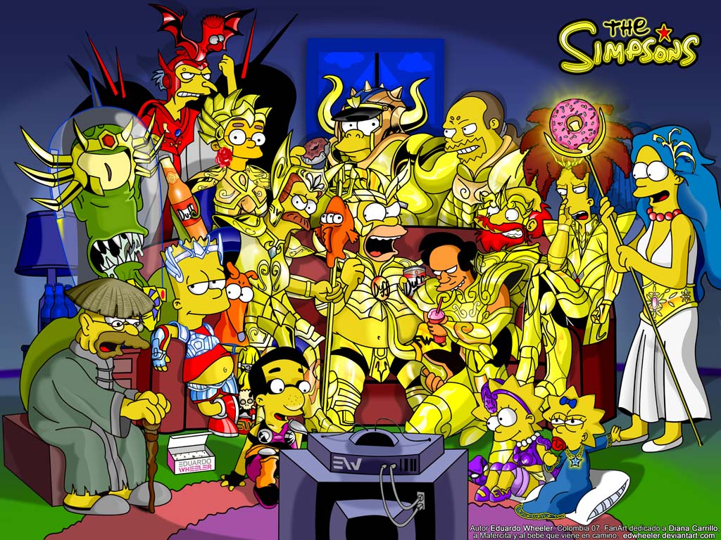 Fondos de pantalla de los Simpson en 3D - Imagui