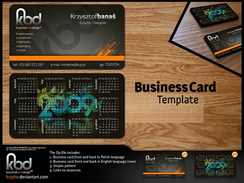 Free Business Card PSD Templates