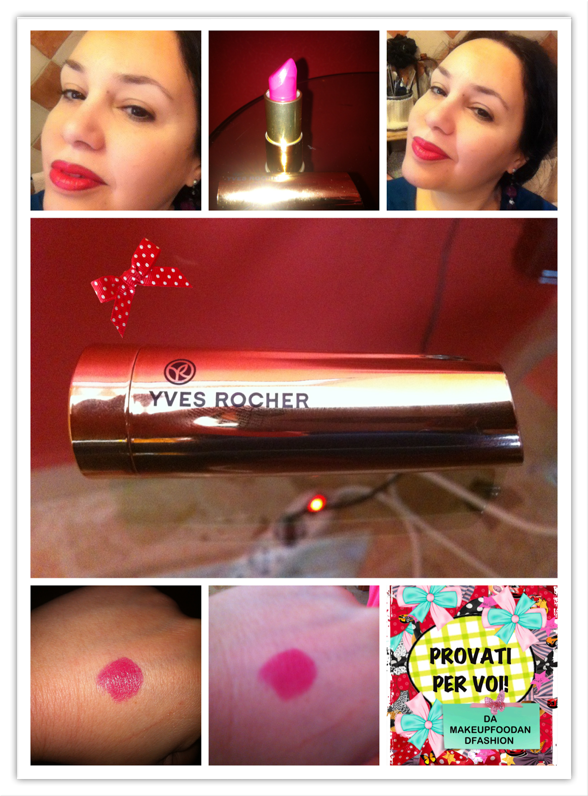 Makeupfoodandfashion Grand Rouge Yves Rocher