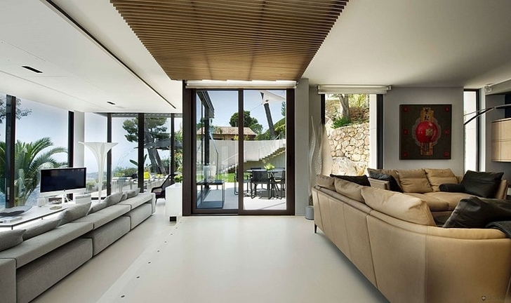 World Of Architecture Modern Bayview Villa In C 244 Te D Azur