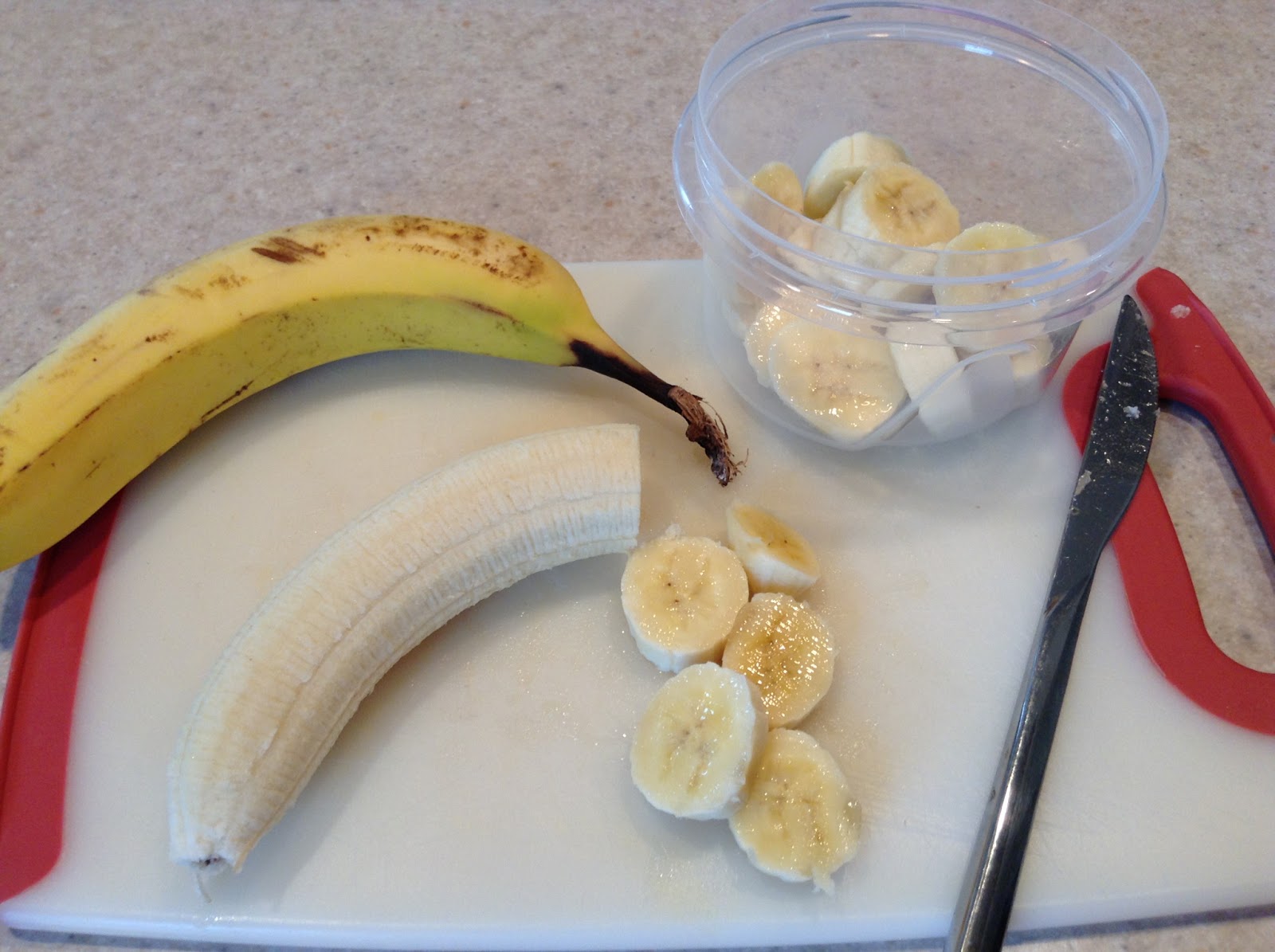 Laura's Baking Talent Banana Peanut Butter Bomb Smoothie