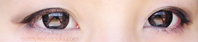{Review} Klenspop - Maxlook SCL Edge Gray Circle Lenses - Modeled Klenspop's Maxlook SCL Edge Gray circle lenses are great for a dramatic party look.