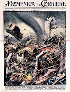 1957 Tornado nel Pavese