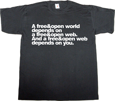 freedom internet internet 2.0 google useless Politics t-shirt ephemeral-t-shirts