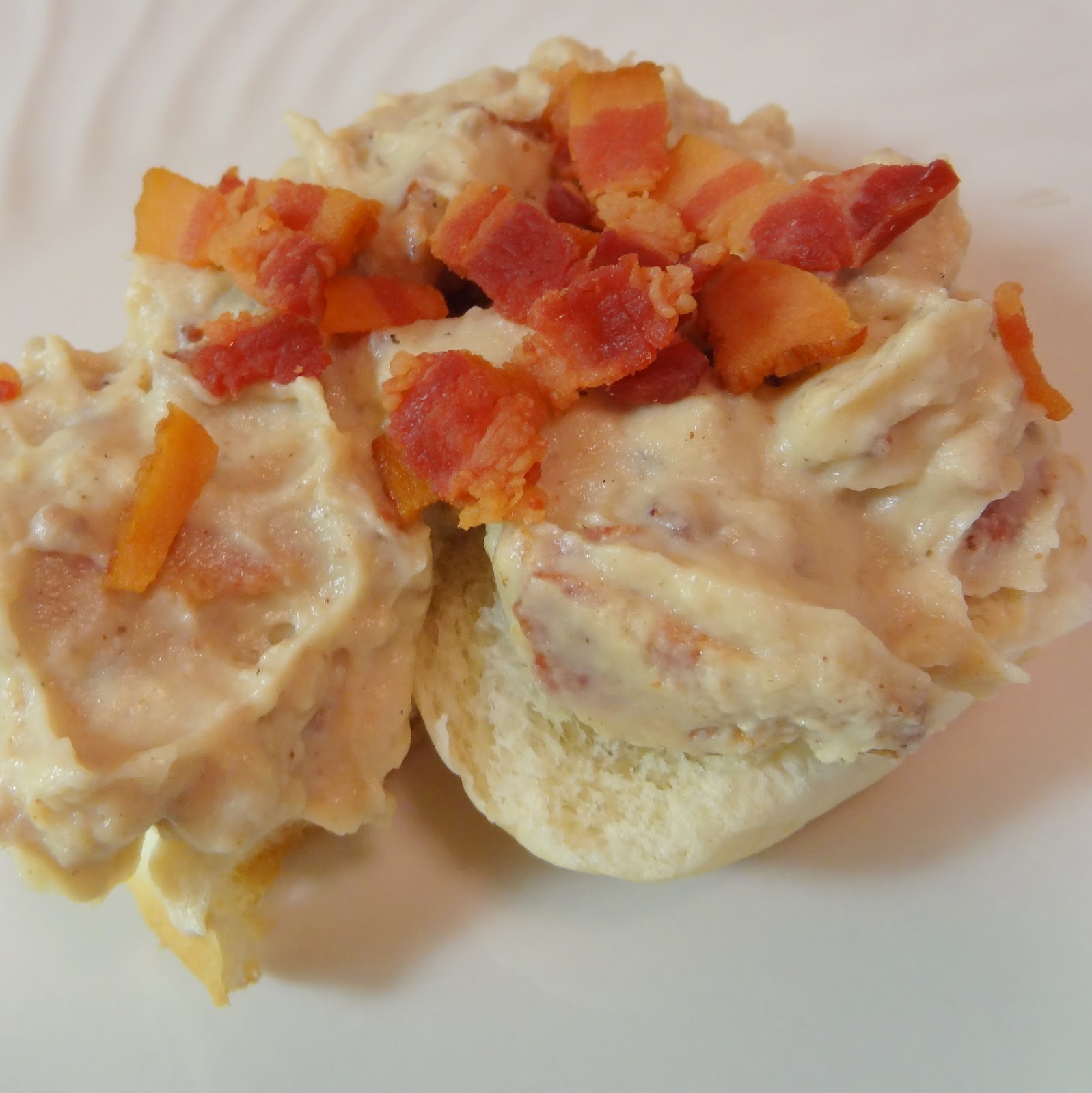 Miss Mochi's Adventures Biscuits and Bacon Gravy