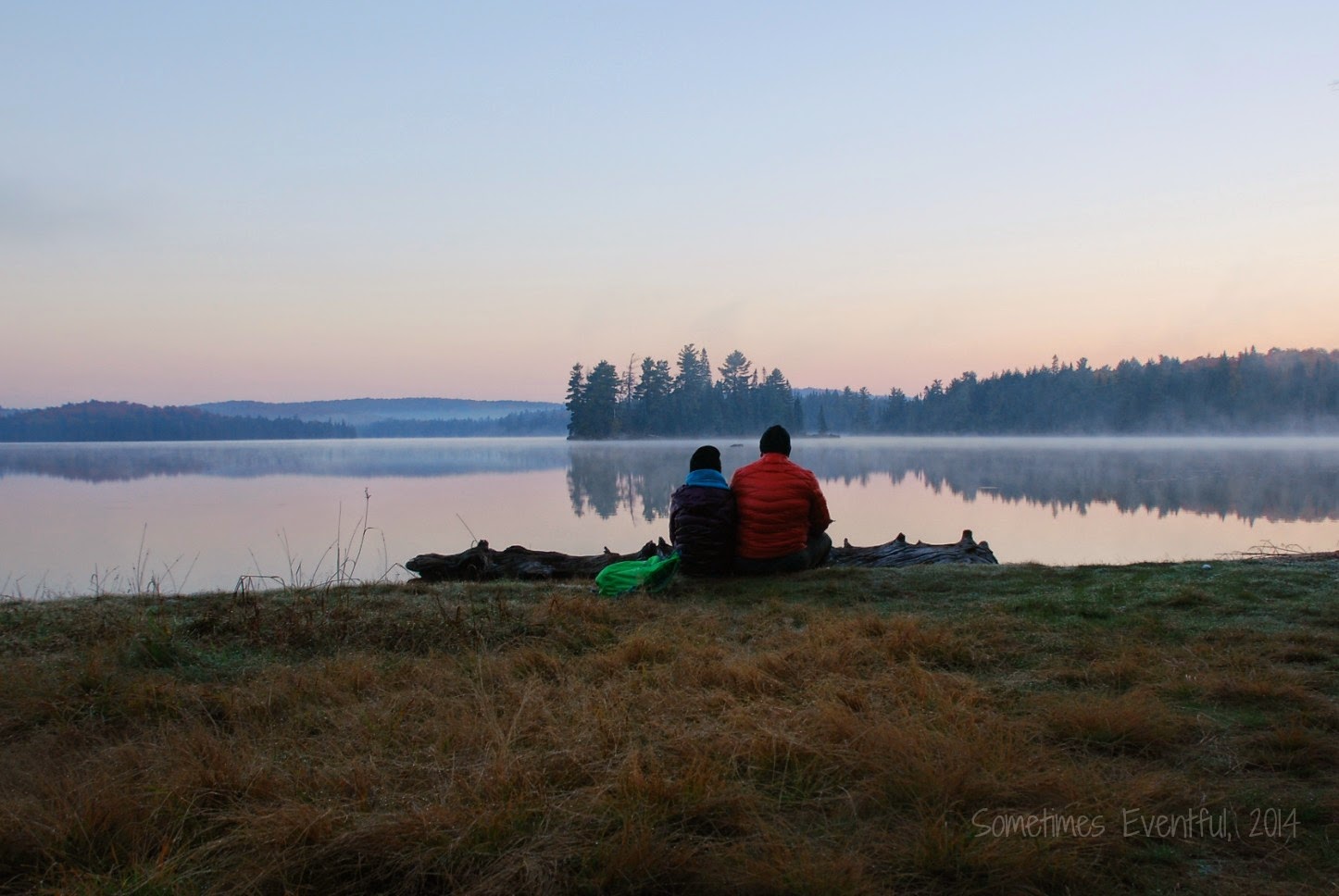 Watching Algonquin wake up at Canisbay Lake, Algonquin
