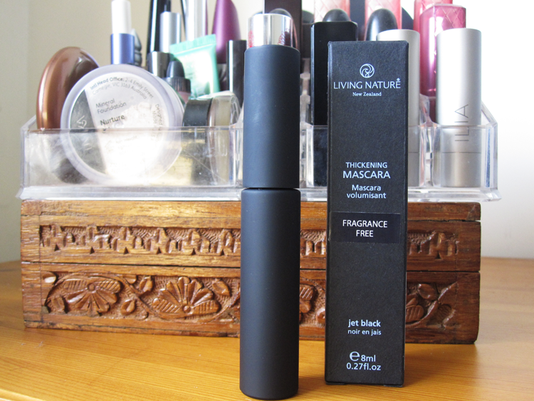 Living Nature Fragrance Free Thickening Mascara review