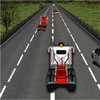 Red 3D Truck Mission Racing Game