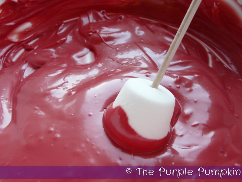 Super Mushroom & 1Up Mushroom Marshmallow Pops