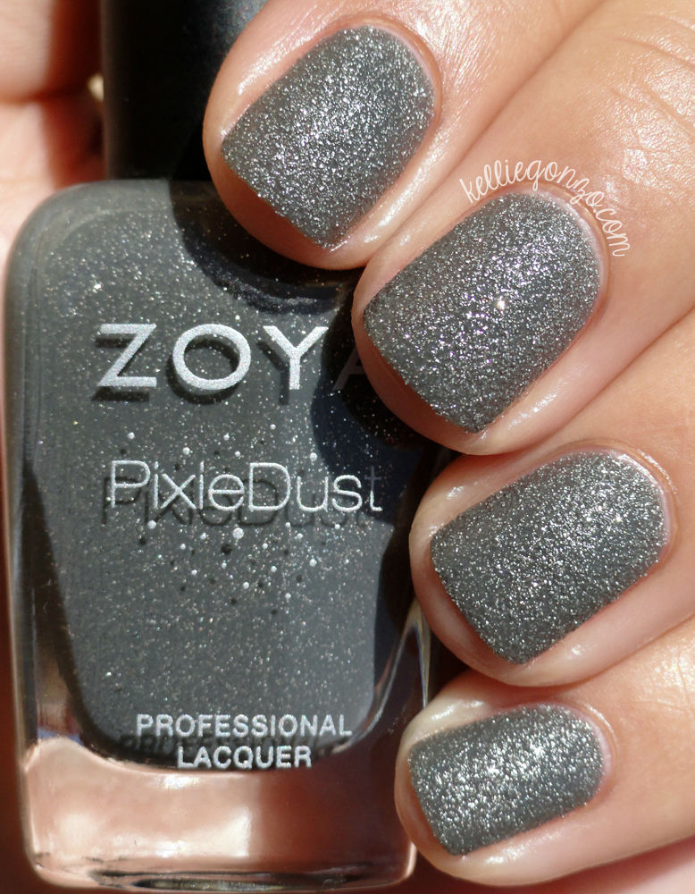 Kelliegonzo Zoya Pixiedust Spring 13 Collection Swatches Review