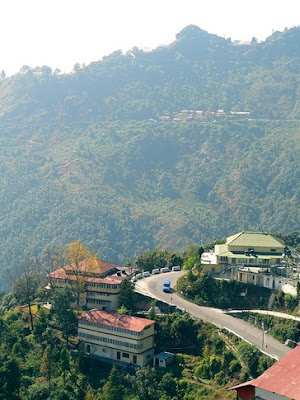 Beautiful scenery around Jagadguru Kripaluji Maharaj's ashram in Mussoorie, 2011