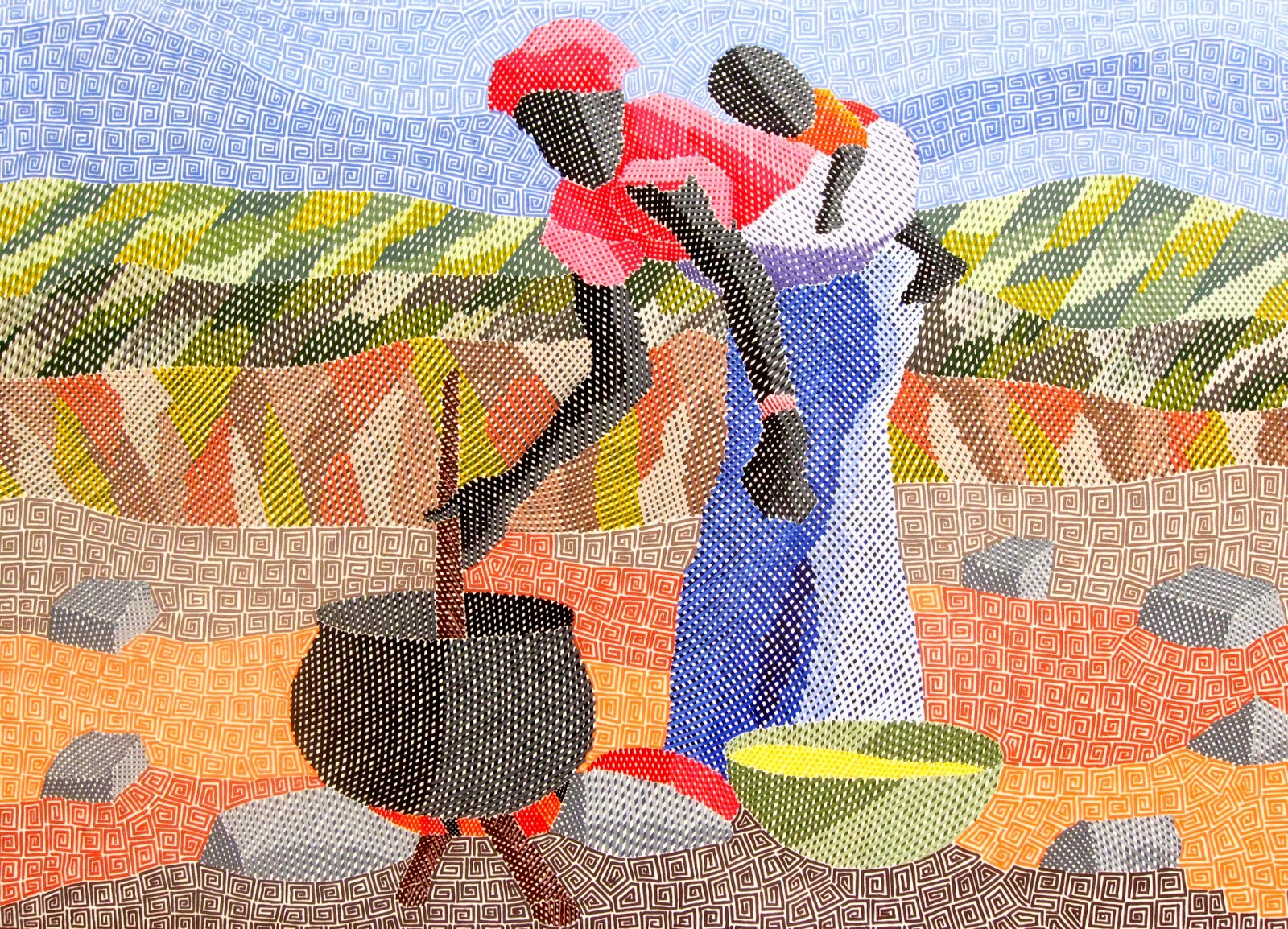 Andrew Mulenga S Hole In The Wall Mansa Based Artist Gets Canada
