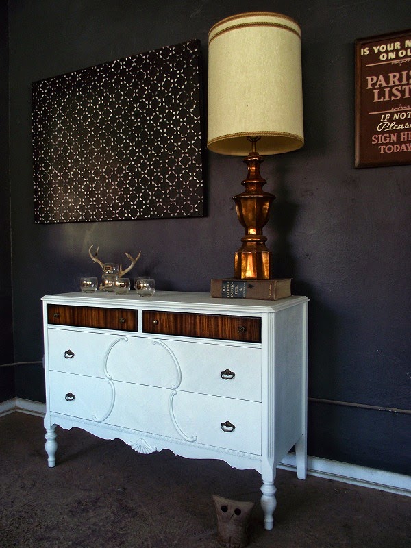 Vintage Ground Large Vintage Chest of Drawers / Changing Table / Entry Table