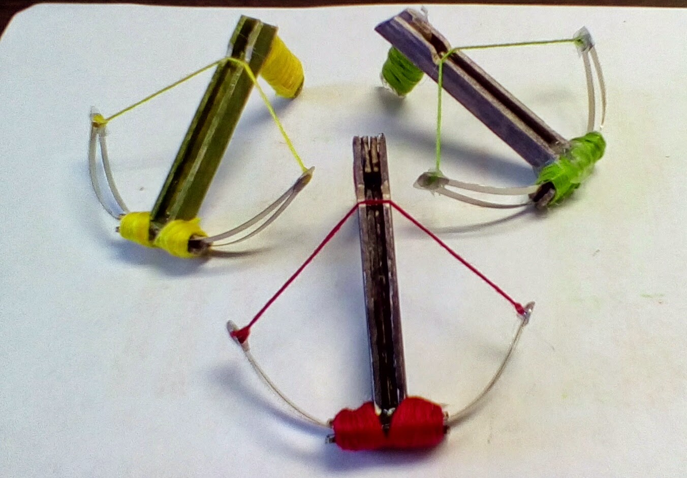 The GAA Girl Mini hairclip crossbows!