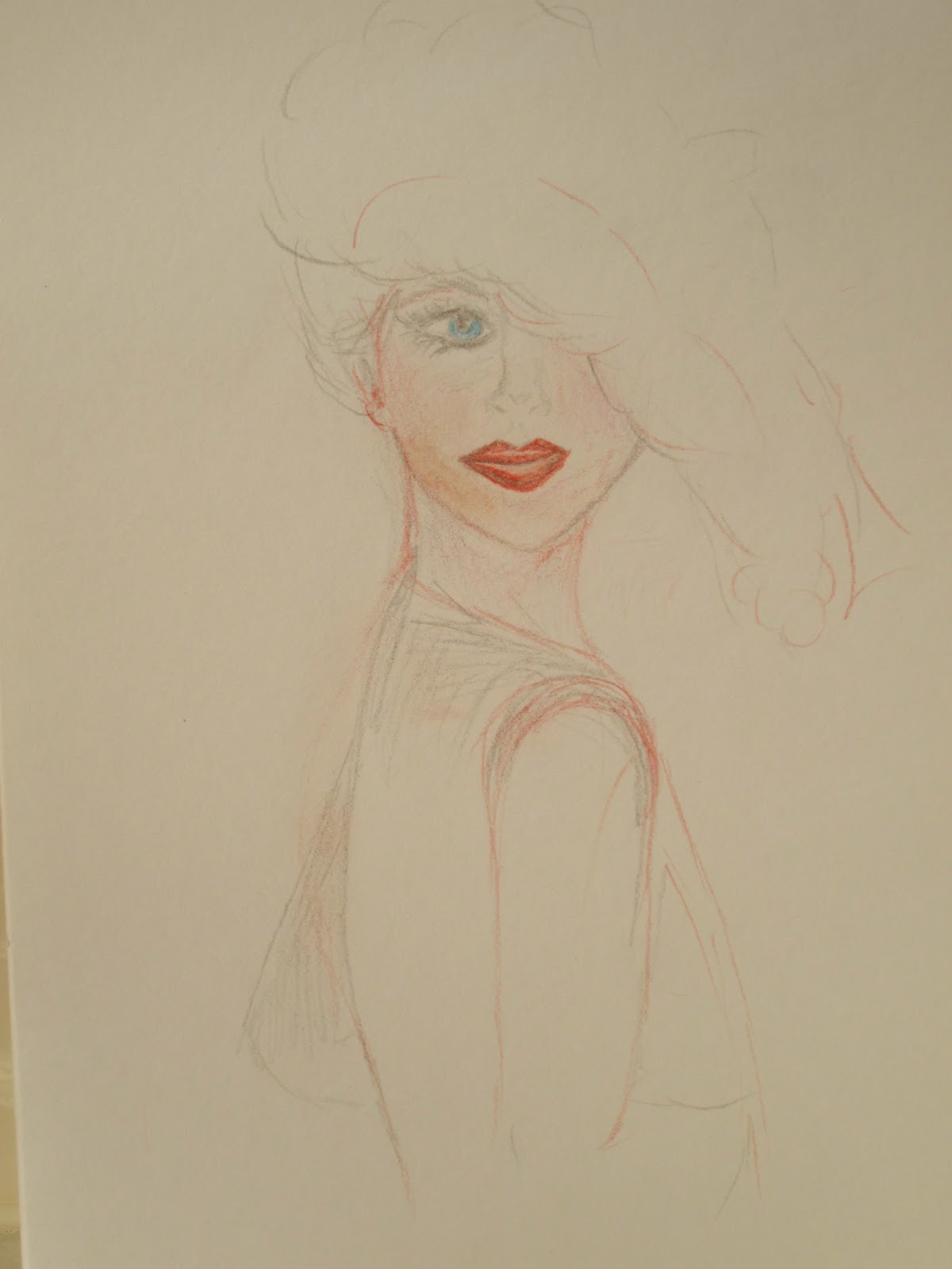 RoseChicFriends: ***Sketching Pretty Ladies Faces***