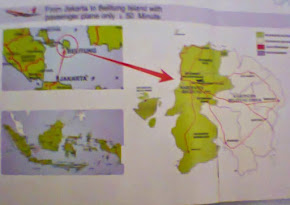 Peta Pulau Belitung