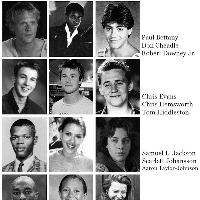 Photo : もしも、「アベンジャーズ」の出演者たちが、高校の同級生だったなら、卒業アルバムはきっと、こんな風になるという、それぞれの青春時代の姿をまとめた集合写真 ! !