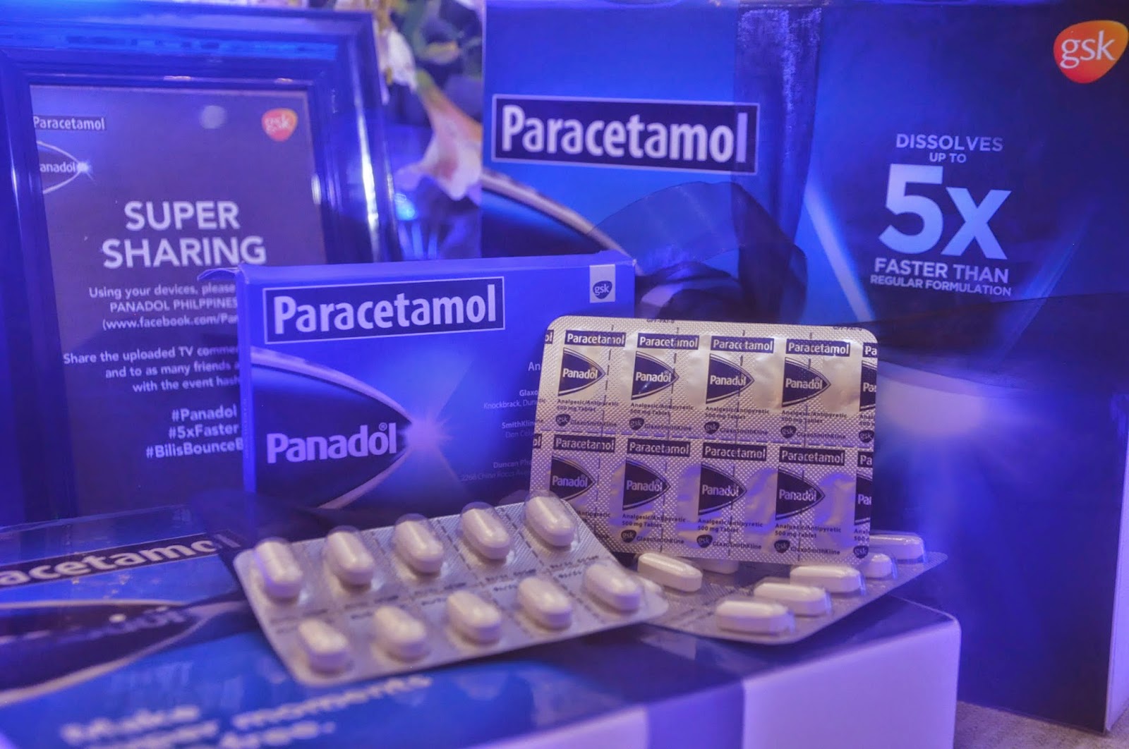 Panadol (Paracetamol) for More Quality Time with the Family Dear