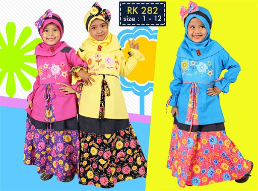Model Baju Muslim Anak Perempuan Terbaru 2017 dan 2018 Model Baju Muslim Anak Perempuan Terbaru 2017 dan 2018
