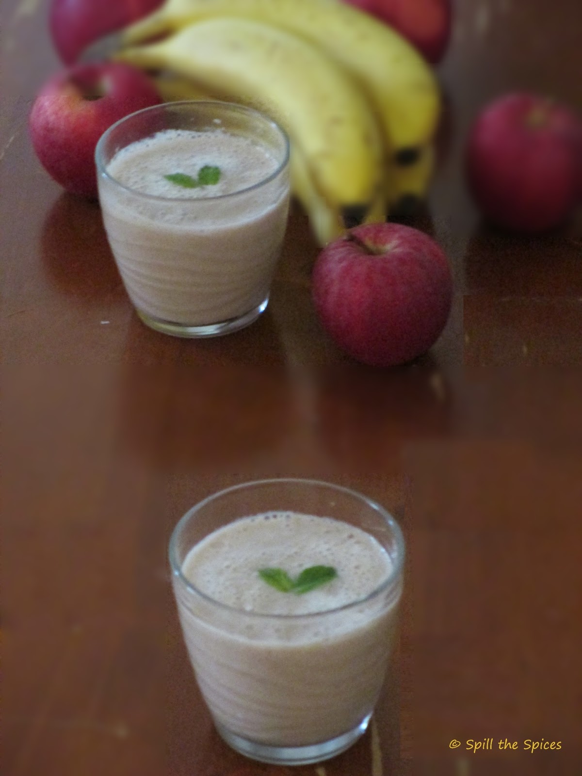 Apple Banana Smoothie Spill the Spices