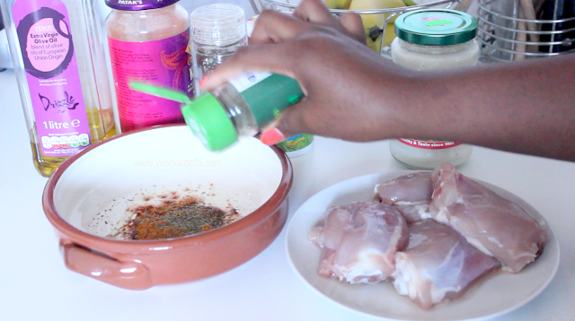 Thyme for Healthy Baked Chicken