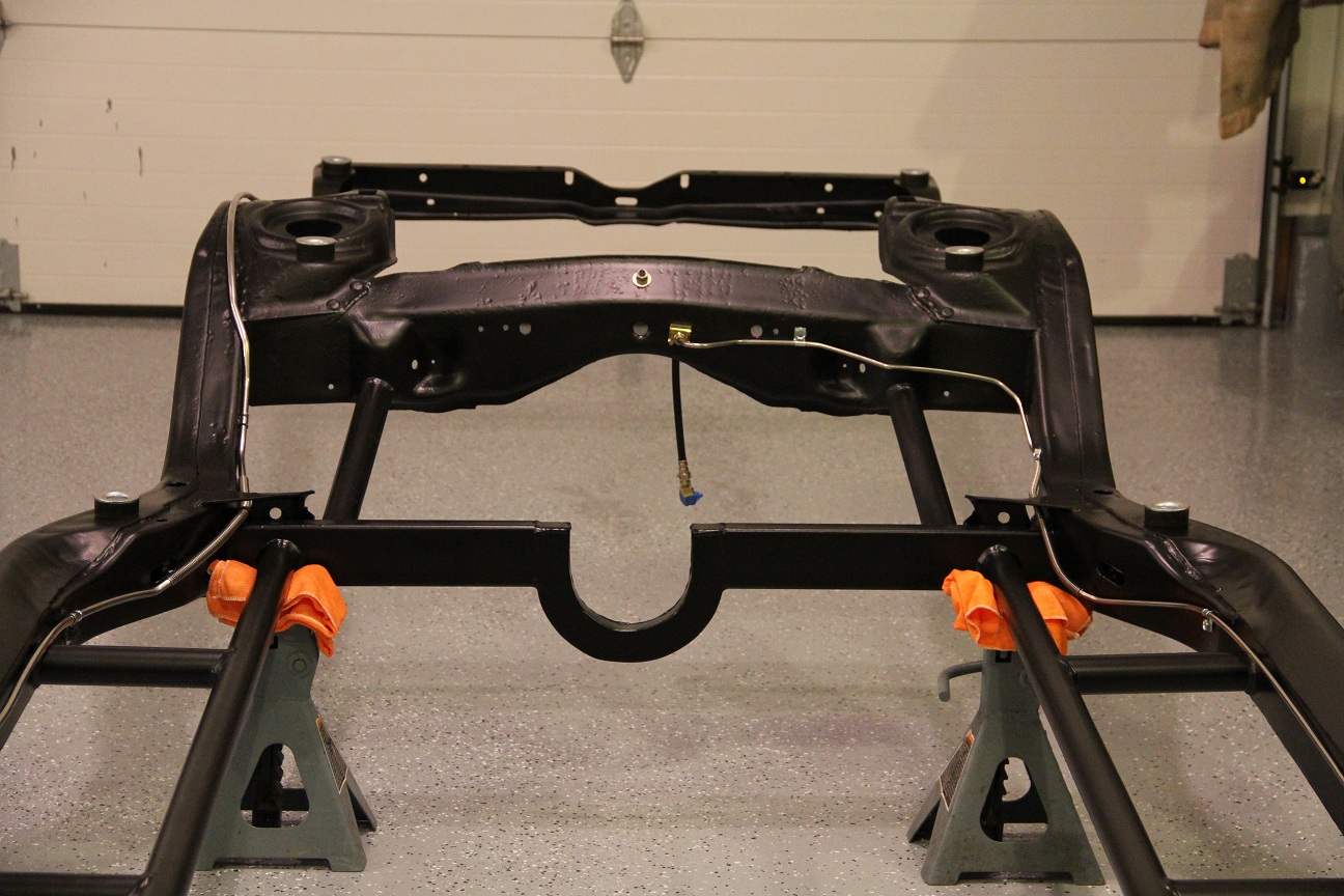 The making of Steve's 1966 Chevelle SS Fuel Line, Brake Lines