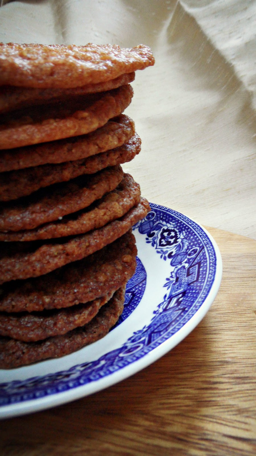 Chez Maximka Maple syrup, vanilla and oat cookies for