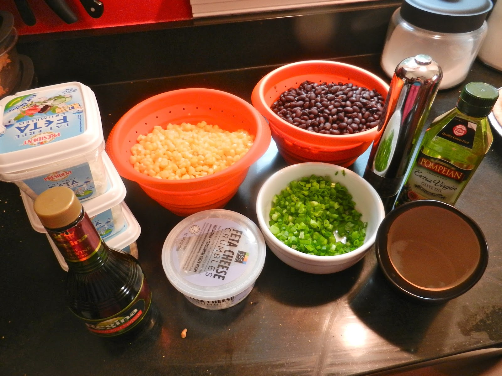 I'll Bake It, You Eat It Black Bean, Corn & Feta Dip