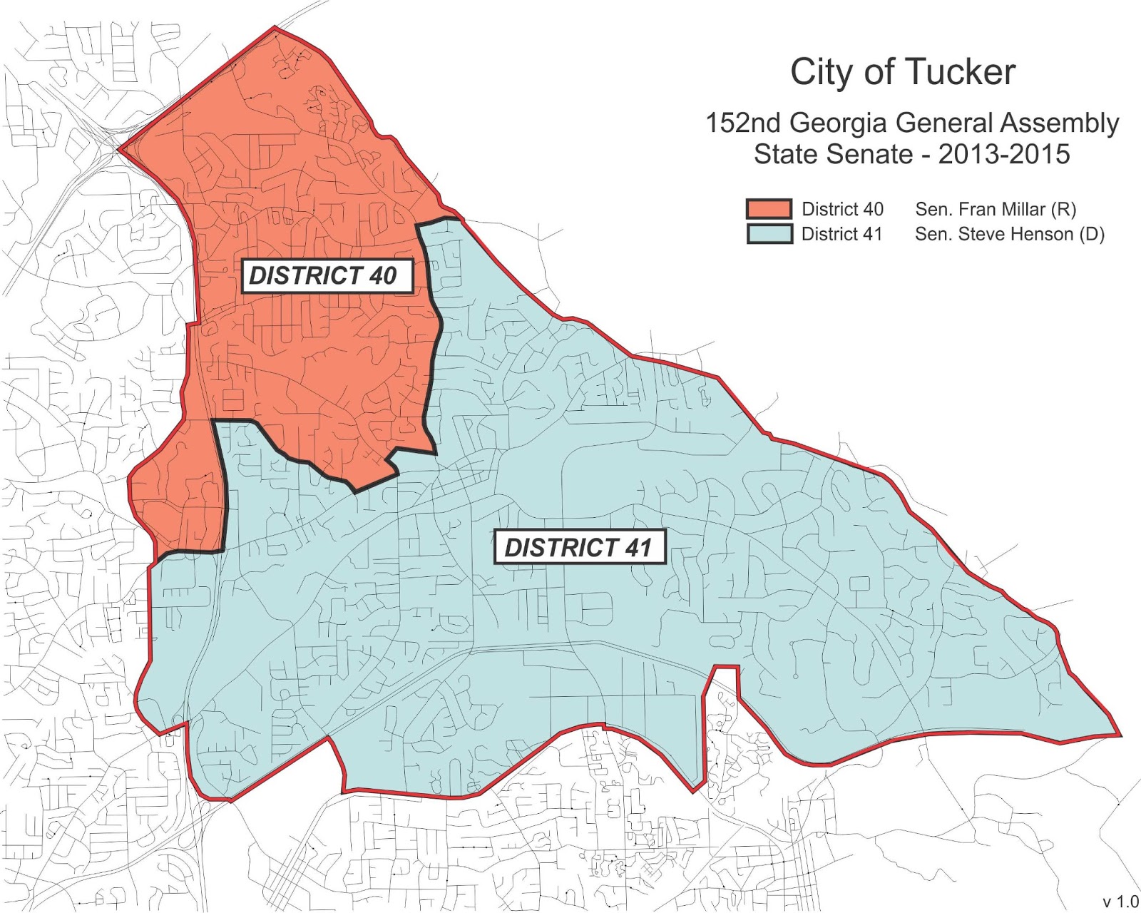 The City of Tucker Initiative Maps