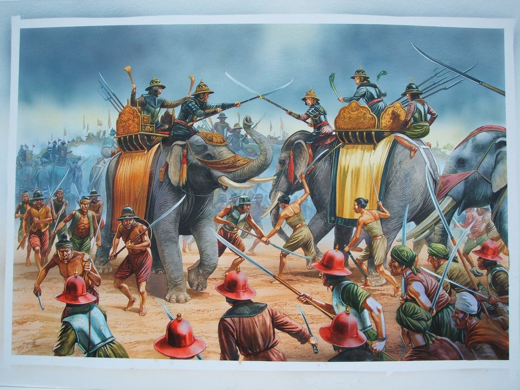 Birmans et Siamois Peter%2Bdennis%2Billustration%2Bfor%2Bosprey%2Bbook%2Bwar%2Belephants