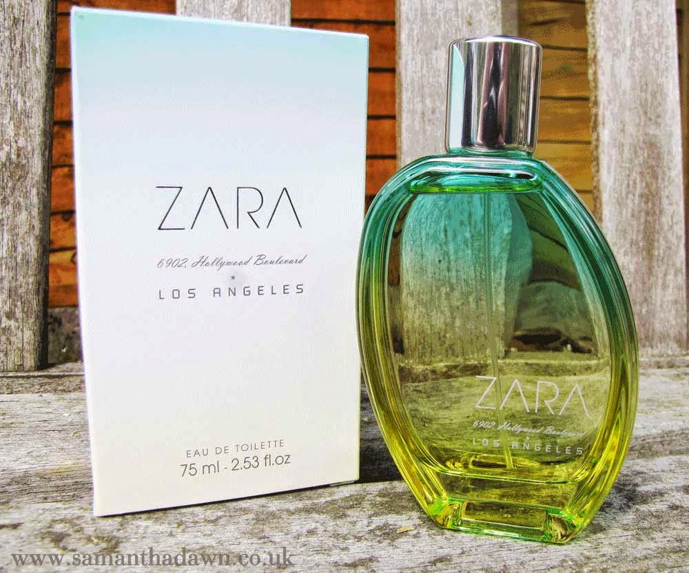 Samantha Dawn Zara Los Angeles Hollywood Boulevard Perfume Review