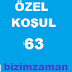 Üniversite Tercih Kılavuzu Özel Koşul ve Açıklamalar 63 Anlamı