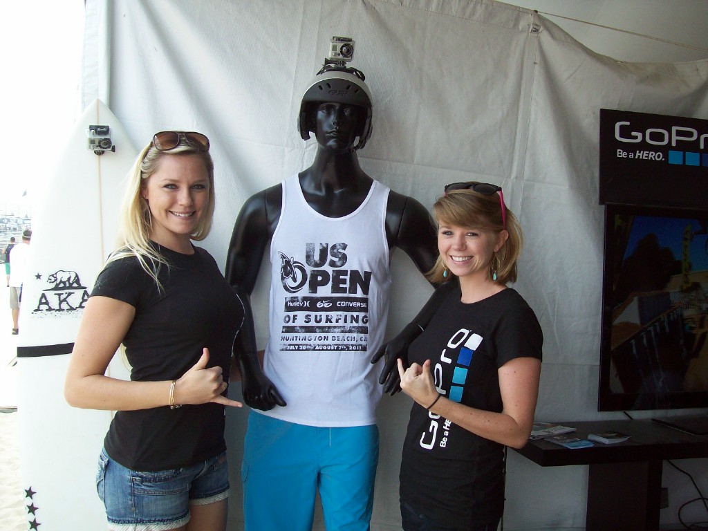 SurfWriter Girls Go Pro HD Surf Hero Camera Makes You the Star