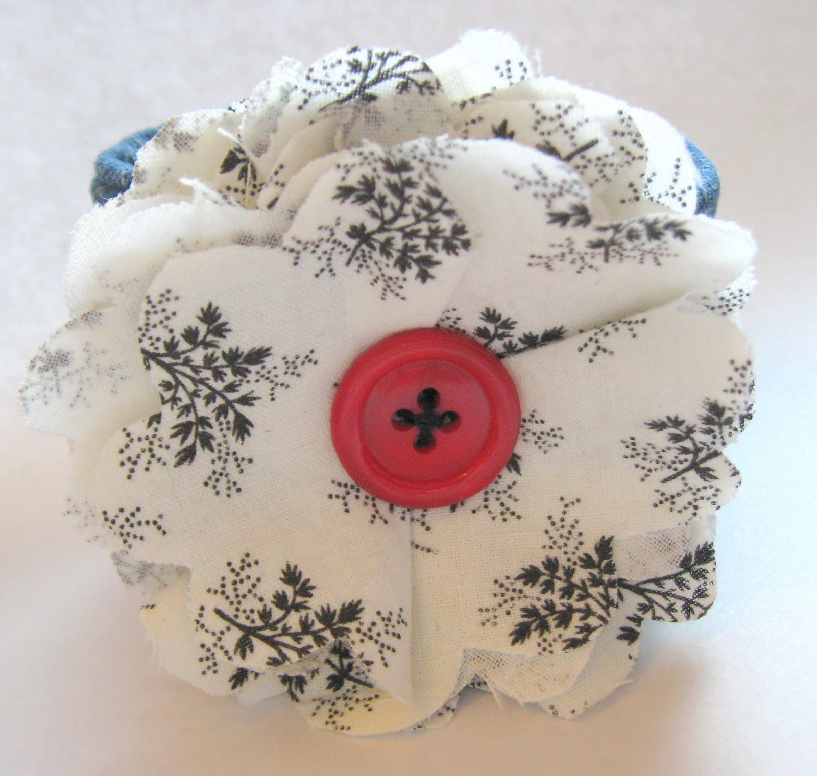 B.B. Bellezza Handcrafted Jewelry New Tutorials! Fabric Flower Cuff